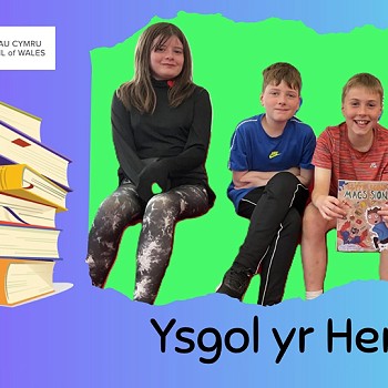 myfyrwyr ysgol yr hendre