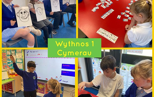 Collection of images from Ysgol Cymerau
