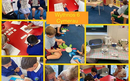 multiple images from the week 6 classes in cymerau