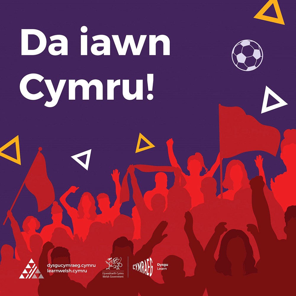 poster Da iawn Cymru