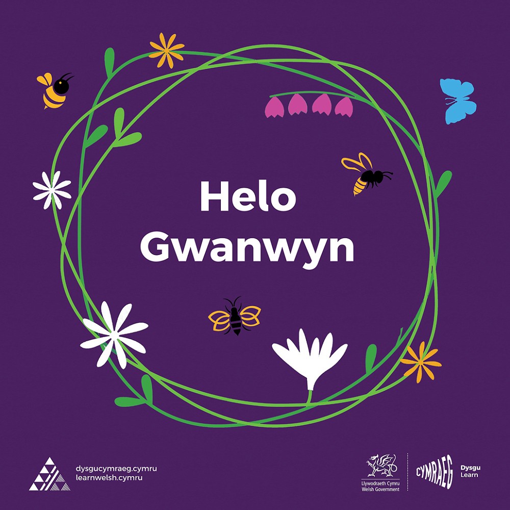 poster Helo Gwanwyn