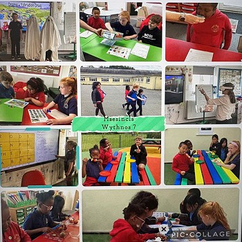 different activities children have done in week 7
