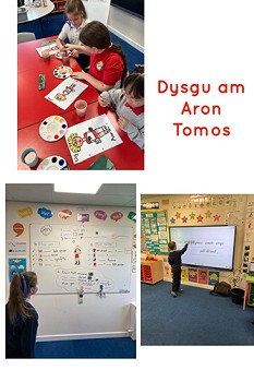 children learing about Aron Tomos
