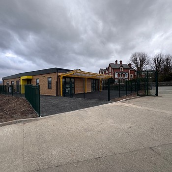 outside of the tywyn classroom