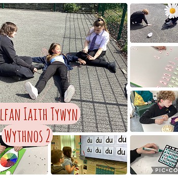 Collection of images of pupils in Ysgol TYWYN