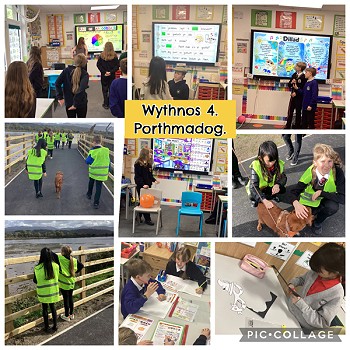 9 llun o wahanol dasgau wnaethon nhw yn Porthmadog