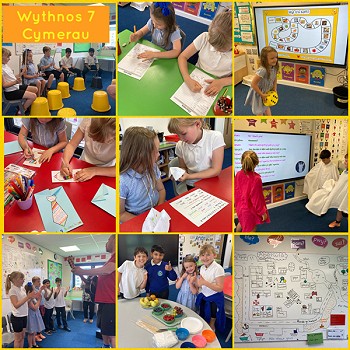 images from ysgol cymerau week 7
