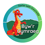 Siarter iaith Gwynedd logo